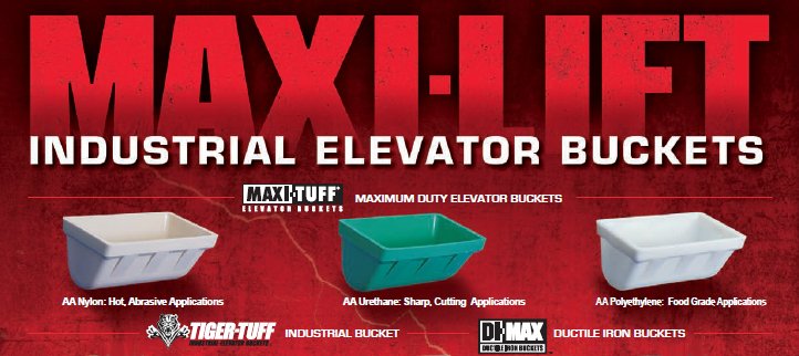 Maxi-Lift Industrial Elevator Buckets