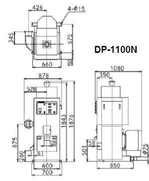 yamamoto dimensions Dry Polisher dp-1100NN 21new.jpg - 20971 Bytes