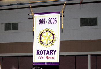 Rotary Centenial Banner