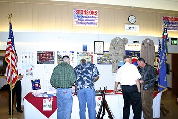 Veterans Foreign Wars display